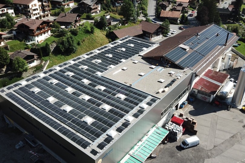 PV-Anlage Mineralquellen Adelboden AG